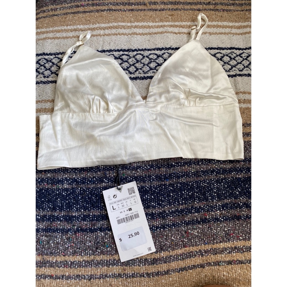 Crop Top (Ivory/White)